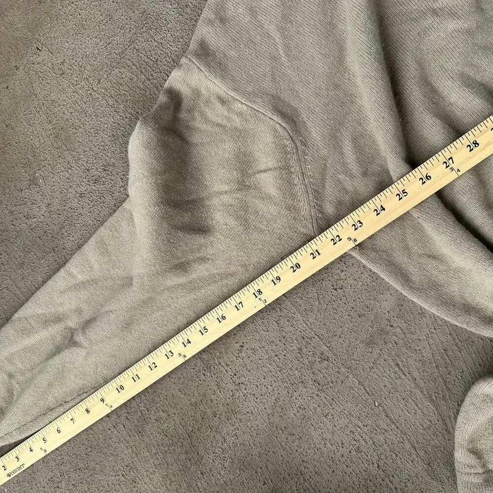 The North Face A5 Series 80% Lambswool Quarter Zip Sweater size XL